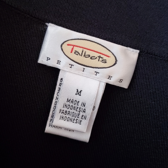 Talbots knit V neck and back short sleeve - Picture 5 of 5